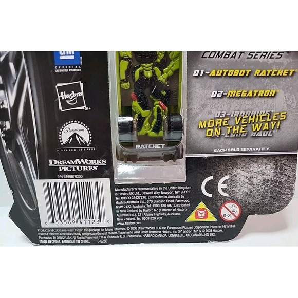 Transformers RPMs Autobot‎ RATCHET  Combat Series #01  2008 - Picture 4 of 9